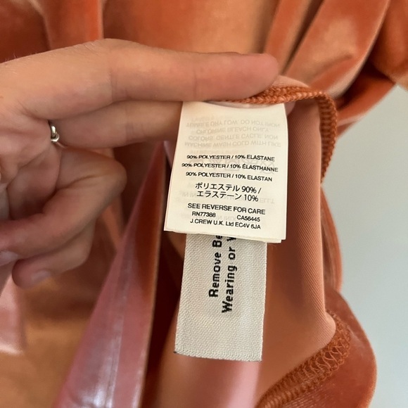 MADEWELL Tie-Neck Velvet Top - Picture 9 of 9